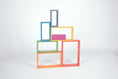 Incarcati imaginea in vizualizatorul Galerie, Dreptunghiuri curcubeu din lemn, TickIt