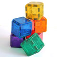 Incarcati imaginea in vizualizatorul Galerie, Set de constructie magnetic - pachet cuburi mici 36 de piese, Learn&Grow