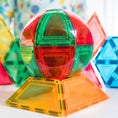 Incarcati imaginea in vizualizatorul Galerie, Set de constructie magnetic - pachet Dome 18 de piese, Learn&Grow