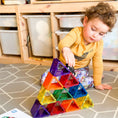 Incarcati imaginea in vizualizatorul Galerie, Set de constructie magnetic - pachet cuburi mici 36 de piese, Learn&Grow
