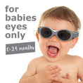 Incarcati imaginea in vizualizatorul Galerie, Ochelari de soare pentru copii - BABY SURFER Grey, Mausito