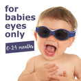 Incarcati imaginea in vizualizatorul Galerie, Ochelari de soare pentru copii - BABY SURFER Navy, Mausito