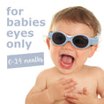 Incarcati imaginea in vizualizatorul Galerie, Ochelari de soare pentru copii - BABY SURFER Light Blue, Mausito