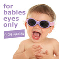 Incarcati imaginea in vizualizatorul Galerie, Ochelari de soare pentru copii - BABY SURFER Purple, Mausito