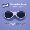 Incarcati imaginea in vizualizatorul Galerie, Ochelari de soare pentru copii - BABY SURFER Purple, Mausito