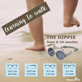 Incarcati imaginea in vizualizatorul Galerie, Ochelari de soare pentru copii - THE HIPPIE Summer Song Blue, Mausito