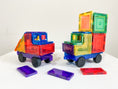 Incarcati imaginea in vizualizatorul Galerie, Set de constructie magnetic – extindere pachet masini, 28 de piese, Learn&Grow