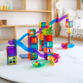 Incarcati imaginea in vizualizatorul Galerie, Set de constructie magnetic cu mingi - 88 de piese, Learn&Grow