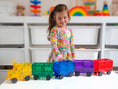 Incarcati imaginea in vizualizatorul Galerie, Set de constructie magnetic – extindere pachet masini, 28 de piese, Learn&Grow